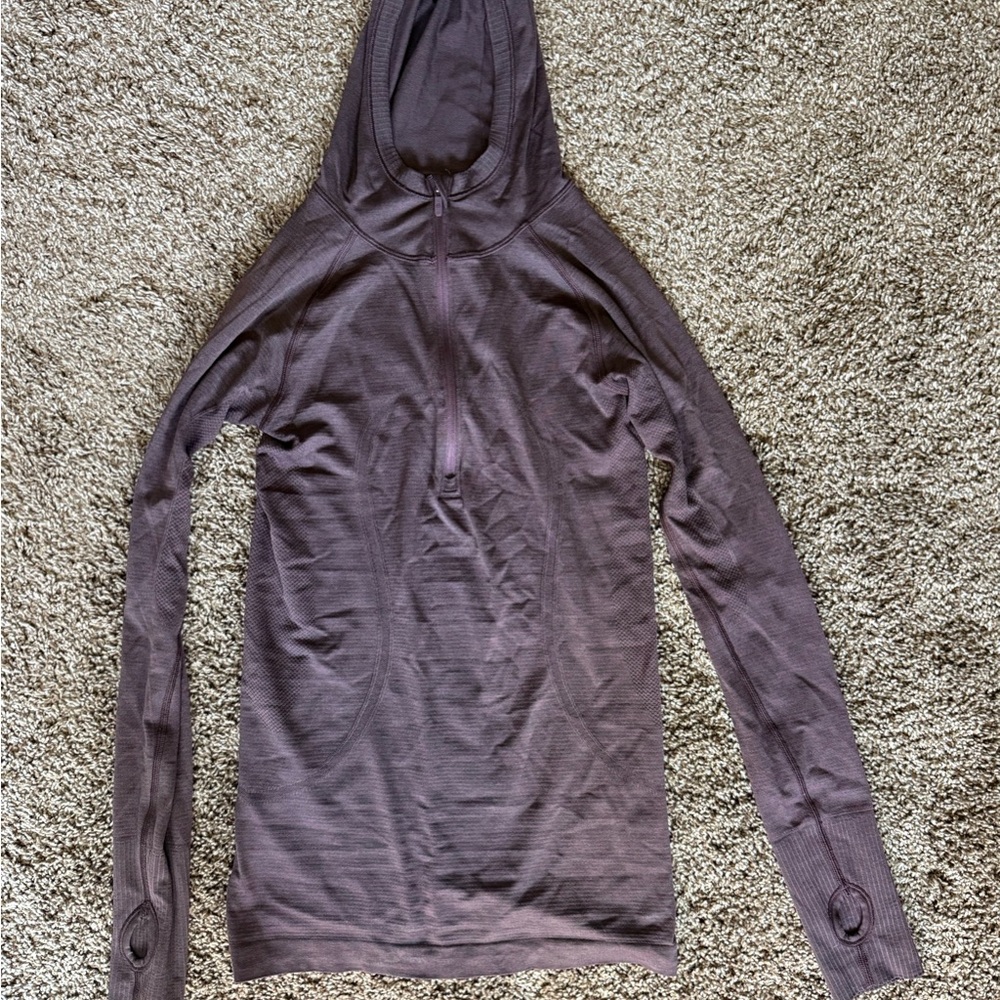 Lululemon Hooded Pullover - Eggplant
